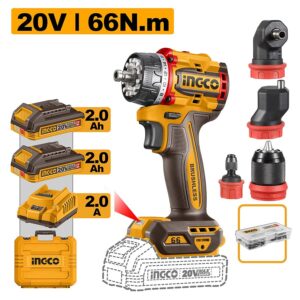 INGCO Cordless multi-head drill driver