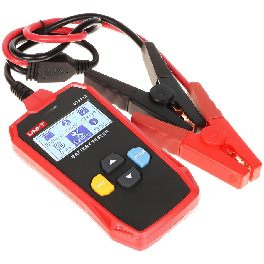 uni-t UT673A -1 Uni-T Digital Battery Tester - UT673A